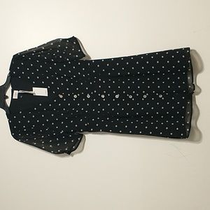 Wilfred button front dress